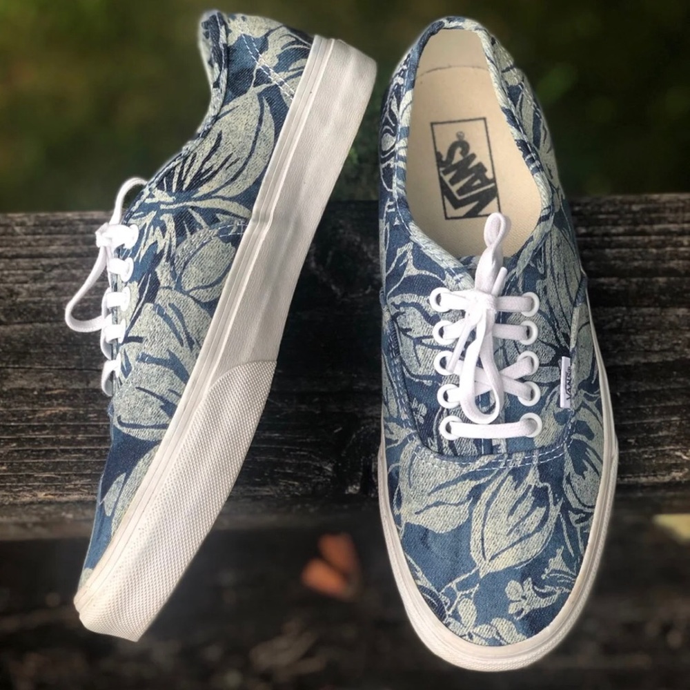 Vans Hawaiian Tropical Shoes w9.5 m8